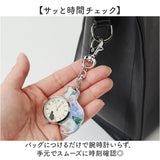 懐中時計 キーチェーンウォッチ 通販 バッグチャーム レディース 時計 キーホルダーウォッチ ストラップウォッチ ネコグッズ ねこグッズ 猫 キャット バックチャーム かばんにつける