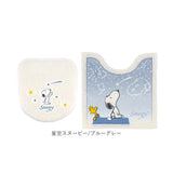 トイレマット フタカバー セット 通販 星空スヌーピー スヌーピー グッズ 2点 キャラクター トイレ蓋カバー トイレ マット トイレふたカバー 貼るだけ 便所マット おしゃれ PEANUTS
