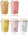 タンブラー 蓋付き おしゃれ 通販 コーヒー ふた付き かわいい フタ付 保温 保冷 テイクアウト コップ 350ml キャラクター グッズ ディズニー スヌーピー ミッキー プーさん キティ