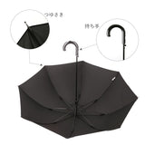 長傘 メンズ 通販 65cm 耐風骨 雨傘 ワンタッチ ジャンプ式 グラスファイバー メンズ傘 かさ 傘 丈夫 紳士 8本骨 通勤 通学 おしゃれ プレゼント