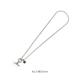 ネックレス ステンレス マンテルネックレス 通販 レディース メンズ チェーン チェーンネックレス アクセサリー シンプル おしゃれ ステンレスアクセサリー 男女兼用 メンズアクセサリー