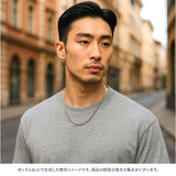 ネックレス ステンレス マンテルネックレス 通販 レディース メンズ チェーン チェーンネックレス アクセサリー シンプル おしゃれ ステンレスアクセサリー 男女兼用 メンズアクセサリー