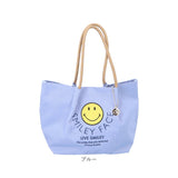 SMILEY FACE スマイリーフェイス トート 刺? 通販 トートバッグ トートバック 手提げ 刺繍トート ミニトート ランチトート 刺繍トートバッグ ミニバッグ ミニバック 小さめ