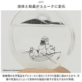 茶谷産業 キャラクター ストームグラス 通販 気象計 天気 天気予報 結晶 台風 北欧 ラウンド 室内 置物 キャラ インテリア 癒し 癒しグッズ いやし 科学 Science 寝室 リビング 玄関