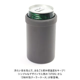 保冷 缶 ホルダー 通販 缶クーラー 缶クーラーケース 缶ホルダー 保冷缶ホルダー タンブラー 保温 ステンレス 真空二重構造 350ml缶 ビール ジュース お茶 アウトドア STOS ストス CAN