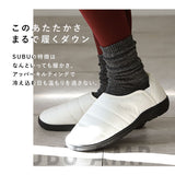 SUBU スブ サンダル 冬 通販 冬用サンダル 暖かいサンダル スリッポン 外履き かかとあり 起毛加工 クッション 暖か 暖かい 軽い 軽量 冬用 キルティング amp スブアンプ レディース
