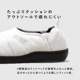 SUBU スブ サンダル 冬 通販 冬用サンダル 暖かいサンダル スリッポン 外履き かかとあり 起毛加工 クッション 暖か 暖かい 軽い 軽量 冬用 キルティング amp スブアンプ レディース