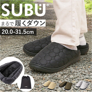 SUBU スブ 冬サンダル 通販 サンダル 冬用サンダル スリッポン ウィンターシューズ 防寒サンダル 靴 サボ 外履き つっかけ カジュアルシューズ Circle 履きやすい カジュアル 冬 冬用