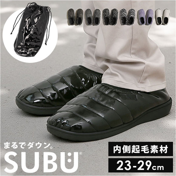 SUBU スブ 冬サンダル 通販 サンダル 冬用サンダル スリッポン ウィンターシューズ 防寒サンダル 靴 サボ 外履き つっかけ カジュアルシューズ DOTS 履きやすい カジュアル 冬 冬用