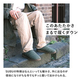 SUBU スブ サンダル 冬 通販 冬用サンダル 暖かいサンダル スリッパ スリッポン 外履き 室内履き サボサンダル ルームシューズ つっかけ 暖かい 軽い 軽量 冬用 もこもこ NANNEN ナンネン