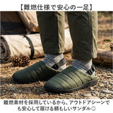 subu サンダル 難燃 通販 スブ NANNEN+H ナンネン 難燃サンダル 防寒サンダル キャンプサンダル アウトドアサンダル 中綿サンダル サボサンダル スリッポン メンズ レディース 履きやすい