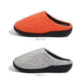 SUBU スブ サンダル 冬 通販 冬用サンダル 暖かいサンダル スリッパ スリッポン 外履き 室内履き サボサンダル ルームシューズ つっかけ 暖かい 軽い 軽量 冬用 キルティング Outline