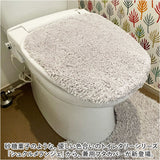 トイレ フタカバー おしゃれ 通販 SDS シュクルメランジェ 兼用フタカバー トイレ蓋カバー 普通便座 温水洗浄 暖房便座兼用 トイレふたカバー 貼るだけ 吸着タイプ サロンドソワレ