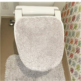 トイレ フタカバー おしゃれ 通販 SDS シュクルメランジェ 兼用フタカバー トイレ蓋カバー 普通便座 温水洗浄 暖房便座兼用 トイレふたカバー 貼るだけ 吸着タイプ サロンドソワレ