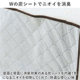 かばん収納ケース 通販 カバン収納 鞄収納 カバン収納ボックス バッグ収納 バック収納 炭消臭 立てて収納 整理整頓 透明窓 折り畳み コンパクト 折りたたみ 収納用品 棚上 クローゼット