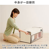 かばん収納ケース 通販 カバン収納 鞄収納 カバン収納ボックス バッグ収納 バック収納 炭消臭 立てて収納 整理整頓 透明窓 折り畳み コンパクト 折りたたみ 収納用品 棚上 クローゼット