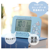 置き時計 デジタル 電波 通販 電波置き時計 電波おき時計 置時計 目覚まし時計 電波時計 すみっコぐらし キャラクター グッズ  すみっこぐらし デジタル時計 アラーム 子供 女の子