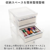 仕切り 収納 18ポケット 通販 衣類収納 ケース 仕切り付き収納ケース 仕切りケース 仕切収納ボックス 小物収納 折り畳み コンパクト 炭消臭 折りたたみ 衣類整理 衣替え 衣料品 下着 肌着