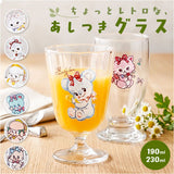 脚付きグラス 日本製 通販 グラス 脚付き ガラス製 コップ ガラスコップ カップ 透明 かわいい キャラクター レトロ おしゃれ 可愛い パフェグラス パフェカップ 190ml