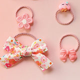 ヘアアクセサリー ヘアゴム 20個セット 通販 ヘアアクセ ゴム 髪 髪ゴム 髪留め 髪飾り リングゴム リング サン宝石 サンホ ヘアアレンジ まとめ髪 ピンク系 ピンク 子供 こども 子ども