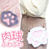 肉球 ショルダーバッグ 通販 サン宝石 ショルダーバック 斜めがけ 斜め掛け 肩掛けバッグ ミニショルダーバッグ ミニショルダーバック レディース 女の子 サンホ カバン かわいい 可愛い