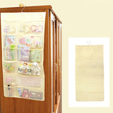 ウォールポケット おしゃれ 通販 サン宝石 両面使えるメッシュ収納ポケット 隙間収納 収納ポケット 壁掛け 収納 ポケット 収納ウォールポケット クローゼット サンホ KO-6299