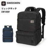 スイスウィン リュック 通販 通学 メンズ 大容量 ブラック ブランド SWISSWIN 通勤 黒 レディース 防災リュック おしゃれ リュックサック ママリュック 旅行 遠足 プレゼント 高校生