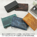 二つ折り財布 メンズ SOLATINA ソラチナ SW-38151 通販 財布 二つ折り 2つ折り 折り財布 折財布 ホースレザー 馬革 本革 カード収納 大容量 ブランド カジュアル シンプル ファション小物