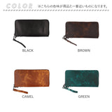 長財布 メンズ 本革 SOLATINA ソラチナ SW-38153 通販 財布 さいふ ロングウォレット 小銭入れ 長さいふ ラウンド 大容量 馬革 カード収納 札入れ ブランド シンプル おしゃれ カジュアル