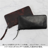 長財布 メンズ 本革 SOLATINA ソラチナ SW-38153 通販 財布 さいふ ロングウォレット 小銭入れ 長さいふ ラウンド 大容量 馬革 カード収納 札入れ ブランド シンプル おしゃれ カジュアル