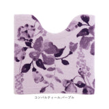 トイレマット おしゃれ 通販 マット 60x60cm 洗濯機OK 洗える 花柄 フラワー オシャレ かわいい 快適 シンプル モダン ナチュラル 柔らかい エレガント 引っ越し 新生活 トイレ用品