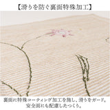 シビラ キッチンマット 120cm 通販 キッチン マット 台所マット 足元マット Sybilla ロングマット ロングサイズ 洗える おしゃれ 洗濯機 45cm 45×120 テキスタイル キッチンファブリック