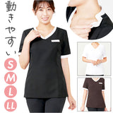 チュニック ナースウェア 通販 LindeLin LDL-2101 エステ ユニフォーム 医療事務 制服 介護ユニフォーム 介護服 看護士 ウェア オフィス制服 クリニック エステユニフォーム 半袖 シャツ