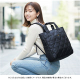 2way リュック レディース 通販 リュックサック 手提げバッグ トートバッグ バッグ バックパック デイパック 鞄 かばん カバン 軽い 軽量 キルティング ダイヤキルト 大人 通勤 贈り物