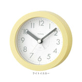 置き時計 アナログ おしゃれ 通販 手のひらサイズの目覚まし時計 MAG T-640 ルント 置時計 時計 目覚まし時計 めざまし時計 めざましとけい アラームクロック 見やすい 寝室 かわいい