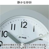 置き時計 アナログ おしゃれ 通販 手のひらサイズの目覚まし時計 MAG T-640 ルント 置時計 時計 目覚まし時計 めざまし時計 めざましとけい アラームクロック 見やすい 寝室 かわいい