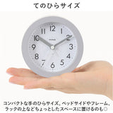 置き時計 アナログ おしゃれ 通販 手のひらサイズの目覚まし時計 MAG T-640 ルント 置時計 時計 目覚まし時計 めざまし時計 めざましとけい アラームクロック 見やすい 寝室 かわいい