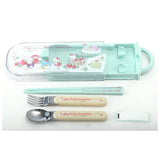 トリオセット 通販 女の子 男の子 幼稚園 保育園 キャラクター グッズ 抗菌 食洗機対応 箸 おはし スプーン フォーク しんちゃん しまじろう トムとジェリー おさるのジョージ