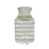 湯たんぽ お湯 0.5L 通販 TALVI ゆたんぽ 現代百貨 A70 かわいい おしゃれ カバー付き 防寒 暖かい 注水式 小さめ 冬 あったか 秋 冷え 防寒グッズ ニットカバー 温活 電気不要 キャンプ