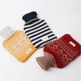 湯たんぽ お湯 1L 通販 TALVI ゆたんぽ 現代百貨 A70 かわいい おしゃれ 防寒 暖かい カバー付き 注水式 大きめ 冬 あったか 秋 冷え 防寒グッズ ニットカバー 温活 電気不要 キャンプ