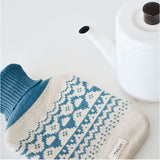 湯たんぽ お湯 1L 通販 TALVI ゆたんぽ 現代百貨 A70 かわいい おしゃれ 防寒 暖かい カバー付き 注水式 大きめ 冬 あったか 秋 冷え 防寒グッズ ニットカバー 温活 電気不要 キャンプ