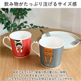 マグカップ キャラクター かわいい 猫 通販 マグ カップ コップ コーヒーカップ ティーカップ スープカップ 食器 持ち手付き 持ち手 動物 アニマル キャラ 可愛い タルティーヌ コーヒー