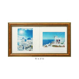 フォトフレーム L判 2枚 通販 万丈 タテ・ヨコ自在フレーム フォト フレーム フォトスタンド 写真立て 写真 スタンド 2面 横長 縦長 立て掛け 壁掛け 額縁 おしゃれ オシャレ シンプル