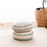 クッション おしゃれ 通販 円形クッション 丸型クッション フロアクッション シンプル お洒落 かわいい カジュアル 円形 丸方 持ち運び テレワーク おうち時間 オフィス リビング