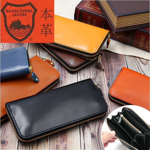 栃木レザー 長財布 通販 栃木 レザー 財布 ウォレット 革財布 皮サイフ ロングウォレット さいふ サイフ カード大容量 ラウンドファスナー 小銭入れ コインケース メンズ レディース 本革