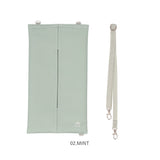 ティッシュカバー tente 通販 ソフトパックティッシュケース ティッシュホルダー 吊り下げ ショルダー長さ調整可能 壁掛け 縦型 横型 車内 ベビーカー ぶら下げ リビング おしゃれ