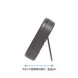 温湿度計 デジタル時計 MAG TH106 通販 ノア精密 湿度計 温度計 マグネット 室温計 小型 置き時計 置時計 デジタル デジタル温度計 デジタル湿度計 掛け時計 掛時計 電池式 コイン電池
