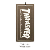 芳香剤 吊り下げ 通販 ホワイトムスク エアフレッシュナー ペーパーフレグランス エアーフレッシュナー THRASHER スラッシャー フレグランス ルームフレグランス 吊り下げ式 消臭 車内