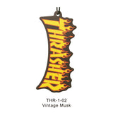 芳香剤 吊り下げ 通販 ヴィンテージムスク ペーパーフレグランス エアフレッシュナー エアーフレッシュナー THRASHER スラッシャー フレグランス ルームフレグランス 吊り下げ式 消臭