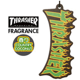 芳香剤 吊り下げ 通販 カントリーココナッツ エアフレッシュナー エアーフレッシュナー THRASHER スラッシャー ペーパーフレグランス ルームフレグランス フレグランス 吊り下げ式 消臭